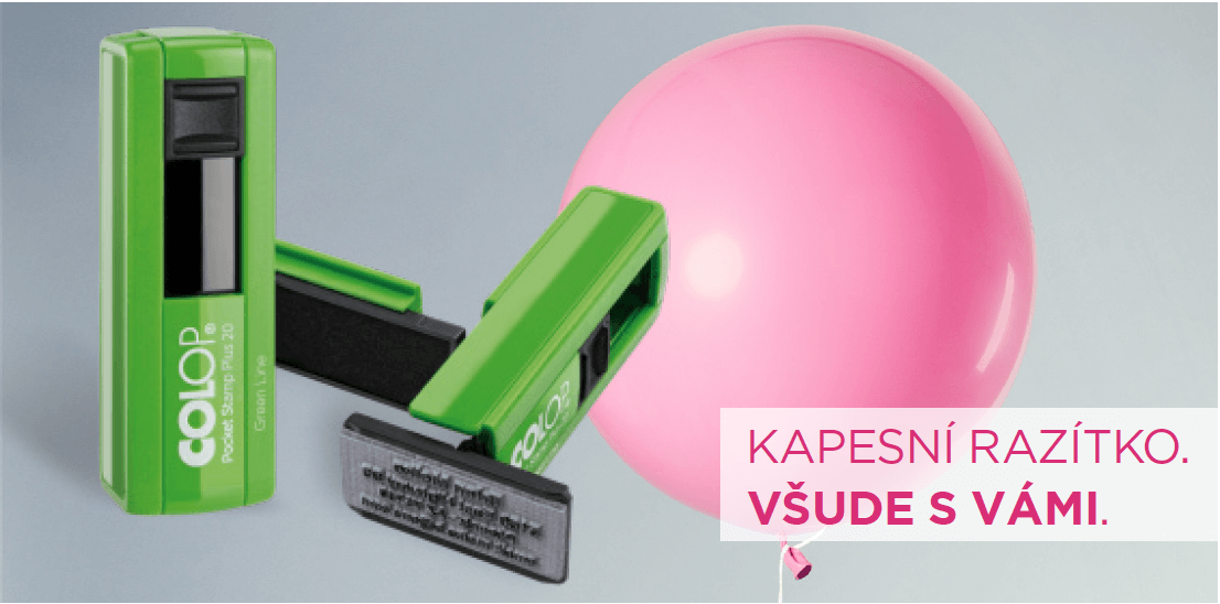 kapesní razítko Colop Pocket Plus 30